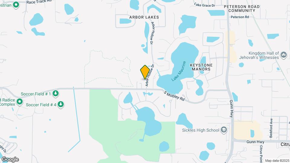 15008 Arbor Hollow Dr Map and Location Details