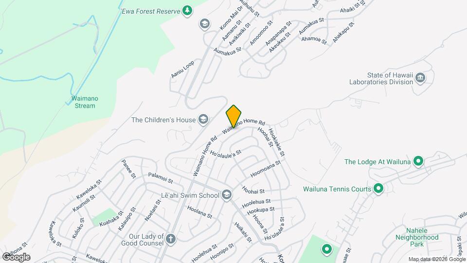 1910 Hoohai St Map and Location Details