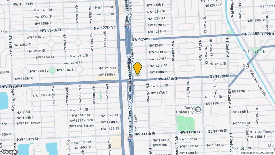 579 NW 119th St Map and Location Details