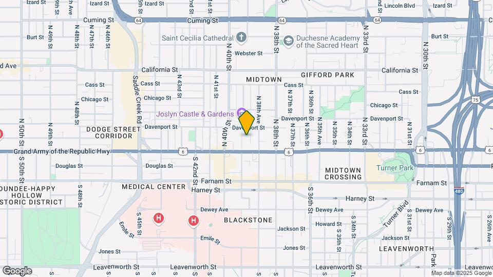 125 N 39th St Map and Location Details