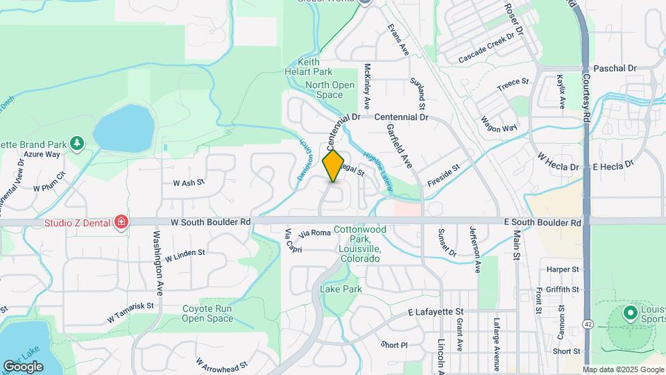 1830 W Centennial Dr, Unit 105 Map and Location Details