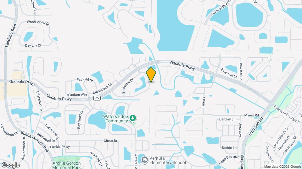 3028 Stillwater Dr Map and Location Details