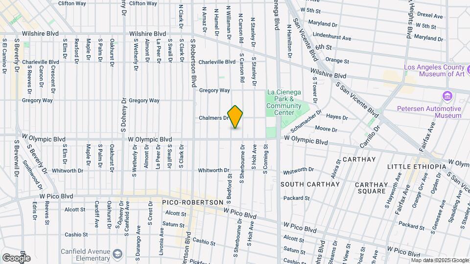 930 S Bedford St Map and Location Details