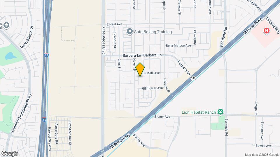 11844 Galvani St Map and Location Details