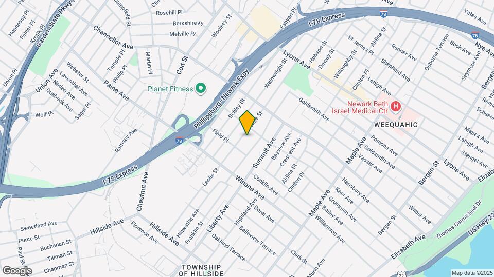 458-460-460 Leslie St, Unit 2L Mapa y Detalles de la Ubicación