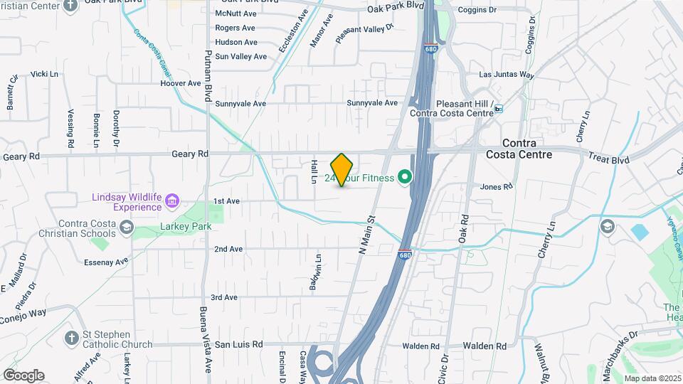 1558 1st Ave Map and Location Details