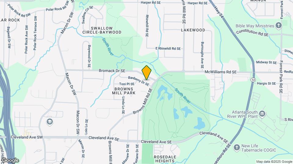 312 Banberry Dr SE Map and Location Details