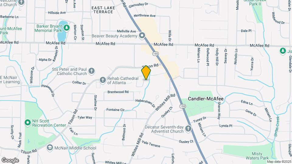 Candler Reserve Map and Location Details