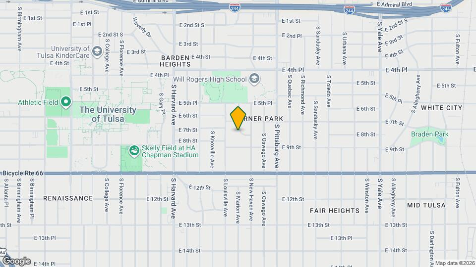 726 S Marion Ave Map and Location Details