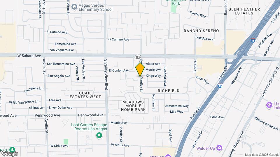 2608 Yardley St Map and Location Details