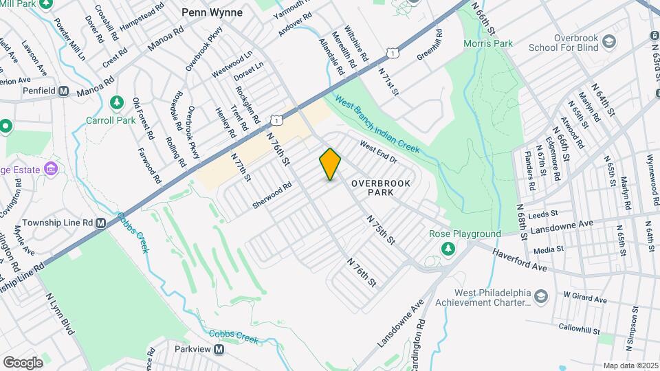 7517 Brookhaven Rd Map and Location Details