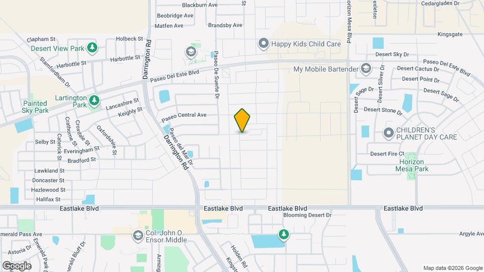 664 Paseo Modesto Dr Map and Location Details