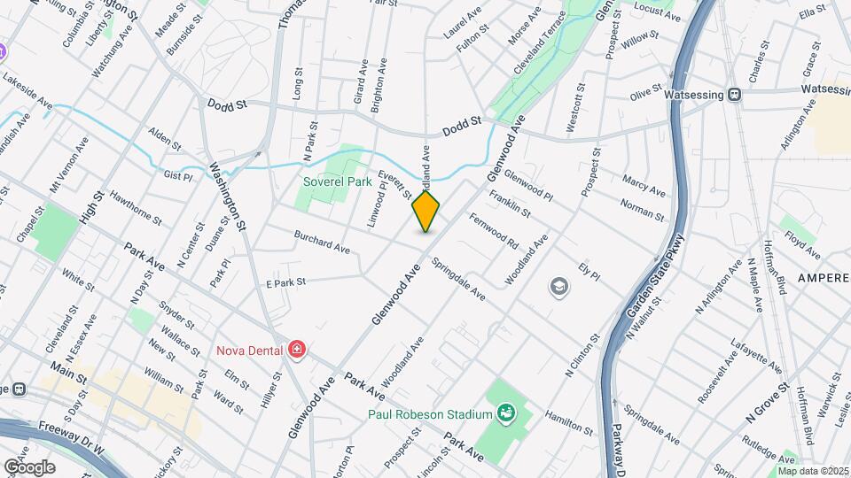 233 Glenwood Ave Map and Location Details