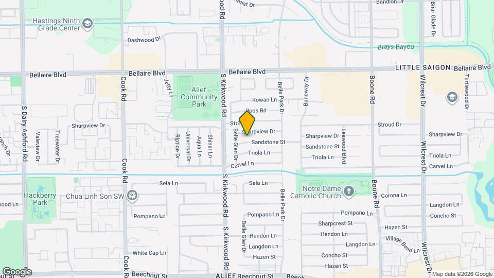 11722 Sandstone St Map and Location Details