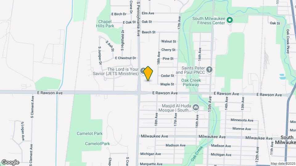 1422 Willow Ln, Unit 2 Map and Location Details