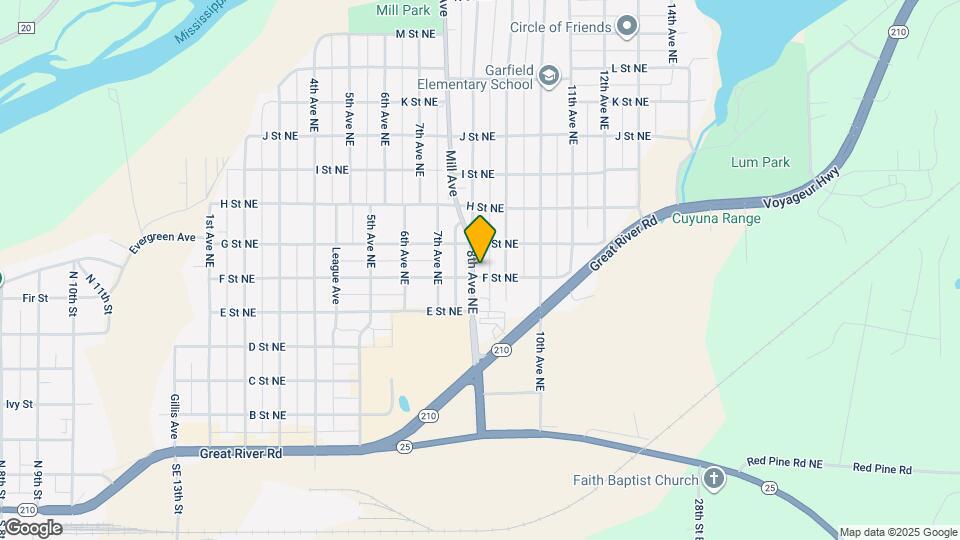 602 8th Ave NE Map and Location Details