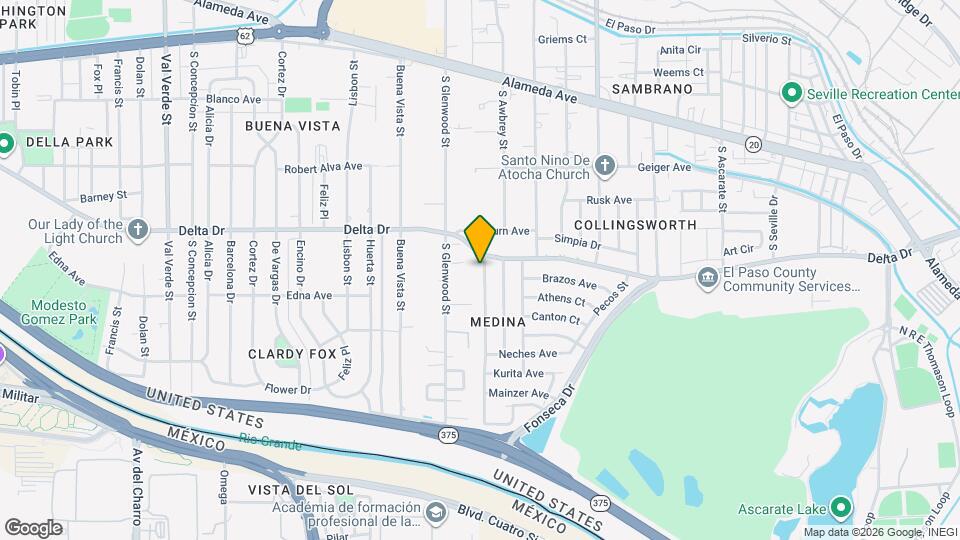 339 Medina St Map and Location Details