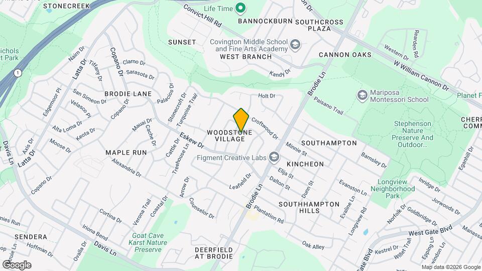 7804 Wycombe Dr Map and Location Details