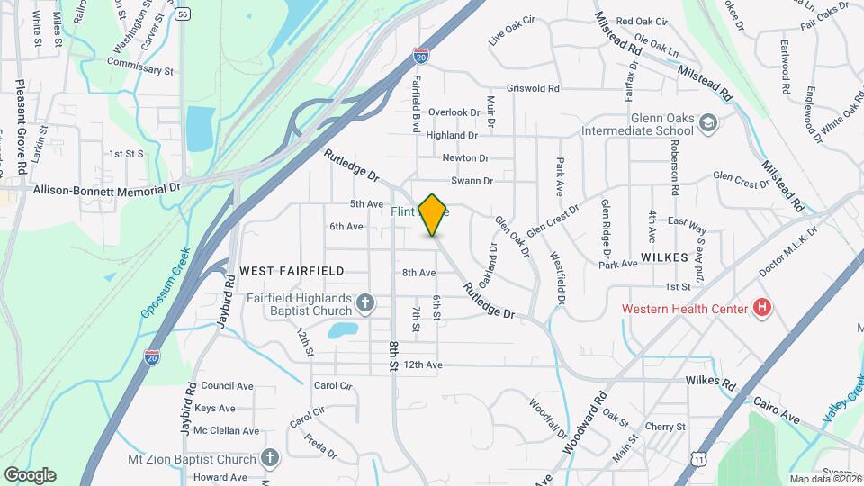 616 Rutledge Dr Map and Location Details