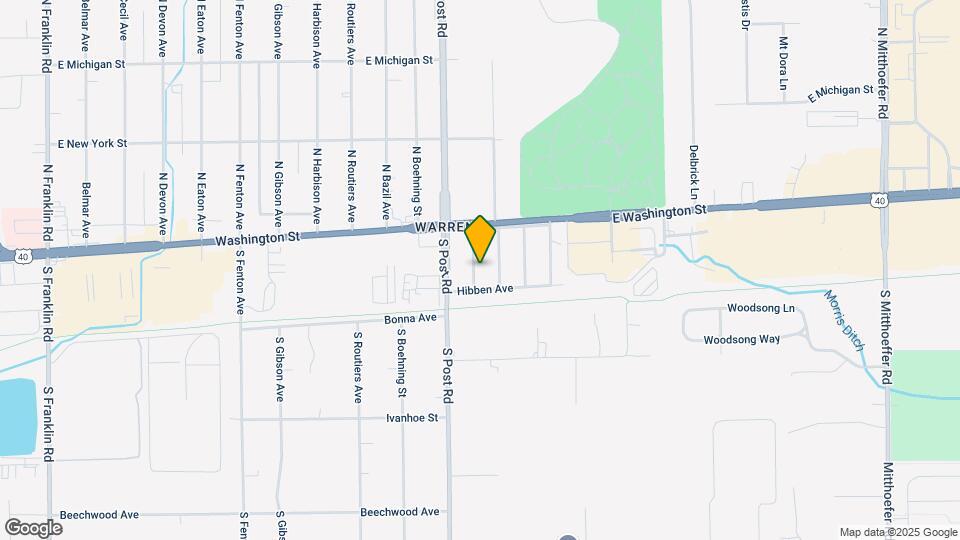 47 S Brentwood Ave Map and Location Details