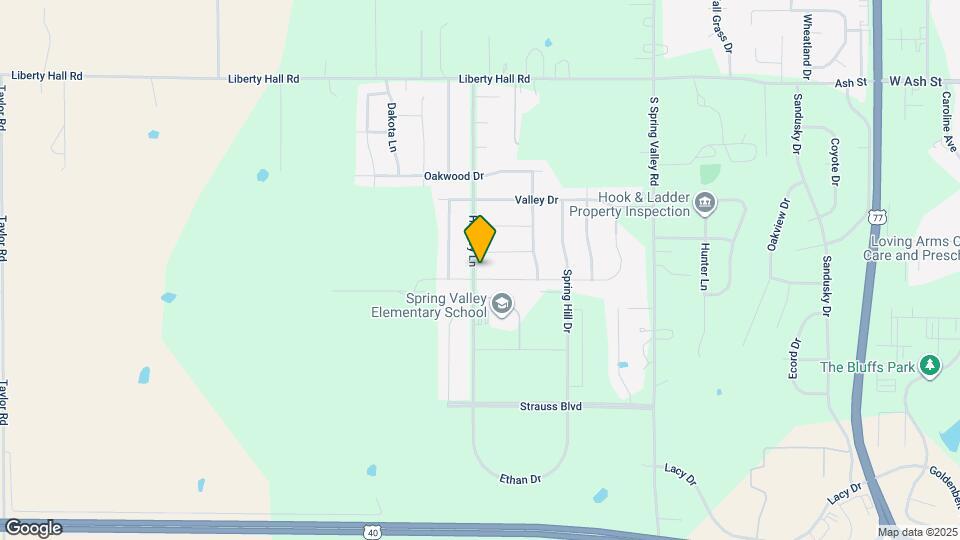1509 Hickory Ln Map and Location Details