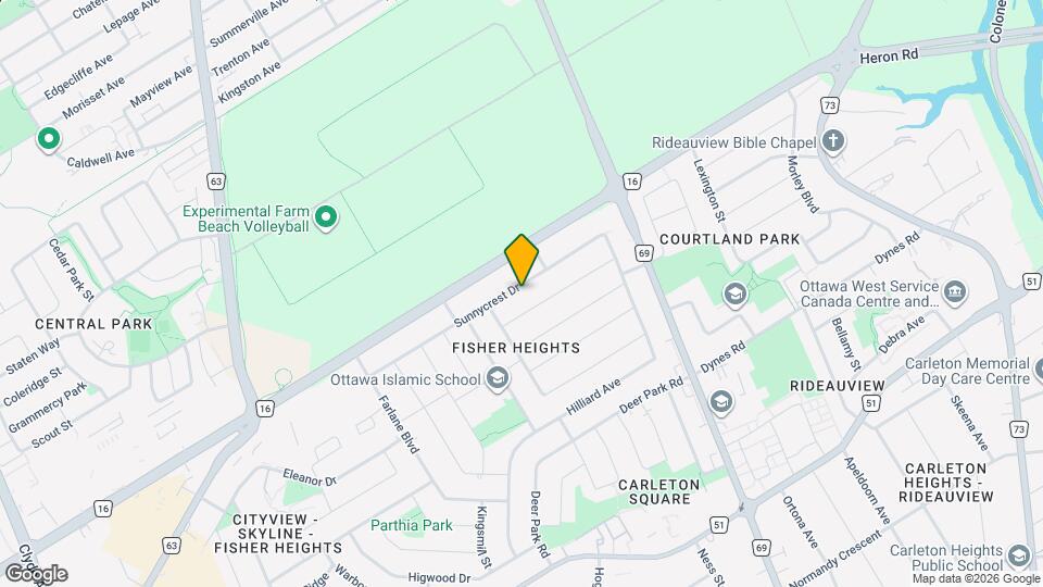 30 Sunnycrest Dr Map and Location Details