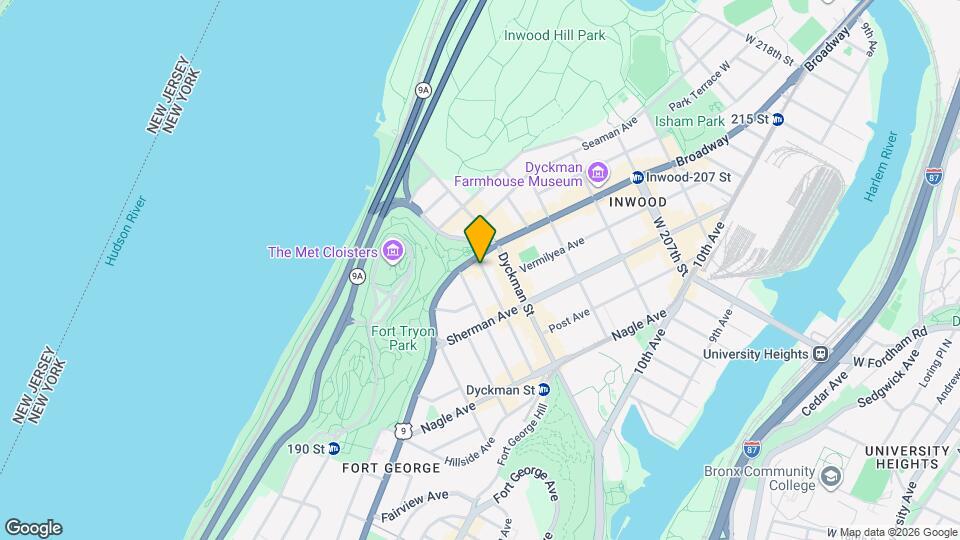 108 Thayer St Mapa y Detalles de la Ubicación