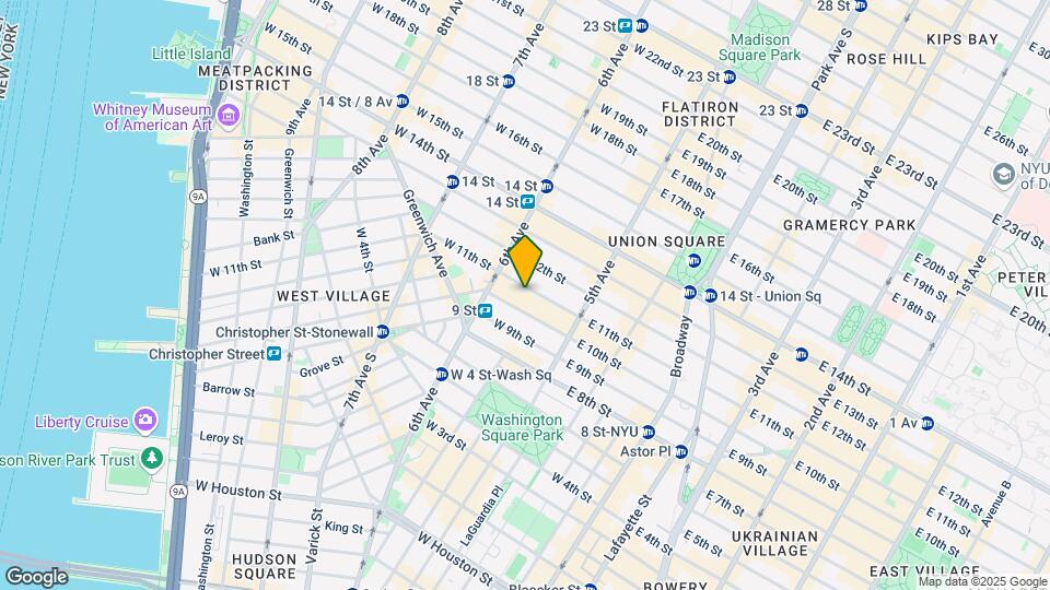 52 W 11th St Map and Location Details