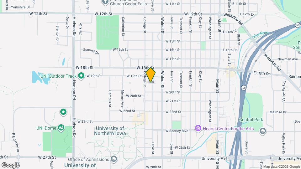 1927 Olive St Map and Location Details