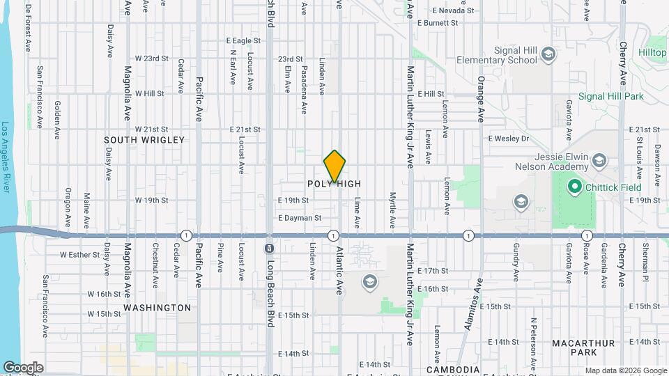 1931 Atlantic Ave, Unit 1931 Map and Location Details