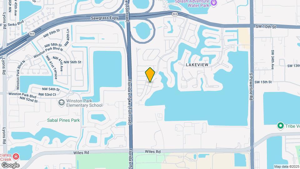 1447 SW 45th Way Map and Location Details