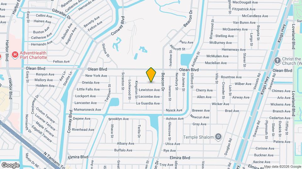 22441 Oceanside Ave Mapa y Detalles de la Ubicación