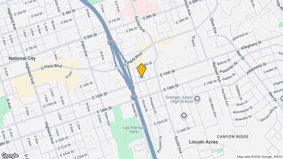 2137-2145 E 16th St Map and Location Details