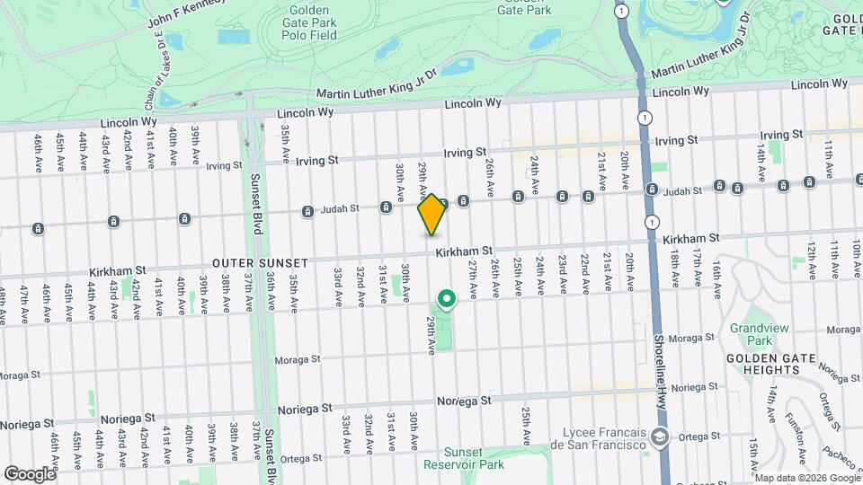 1478 29th Ave Mapa y Detalles de la Ubicación