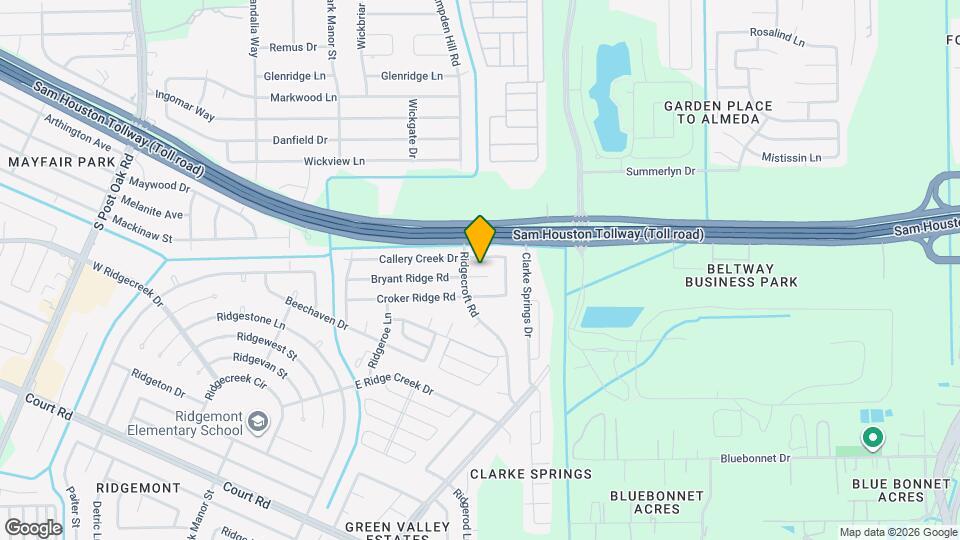 4622 Bryant Ridge Rd Map and Location Details