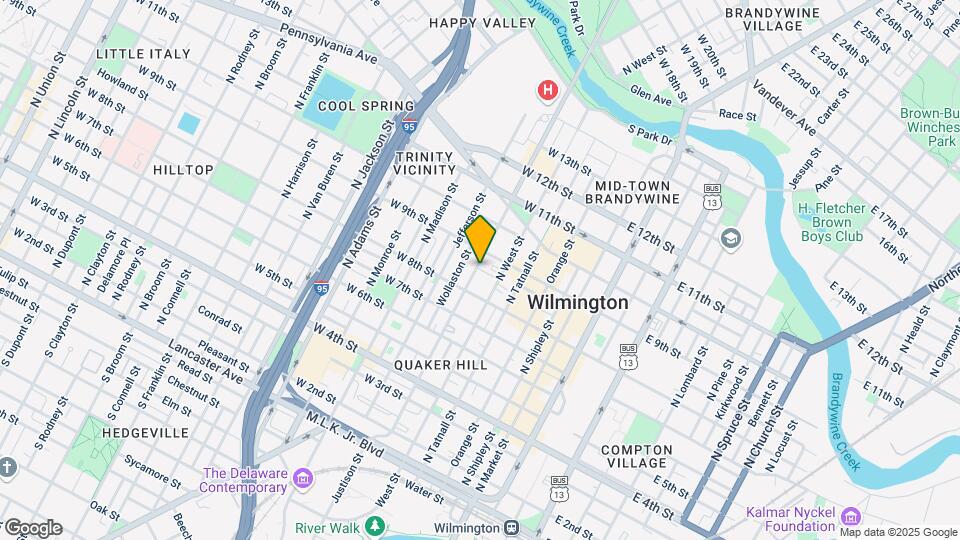 812 Washington St Mapa y Detalles de la Ubicación