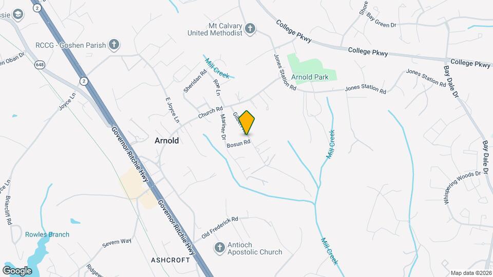 1420 Gilbert Rd Map and Location Details