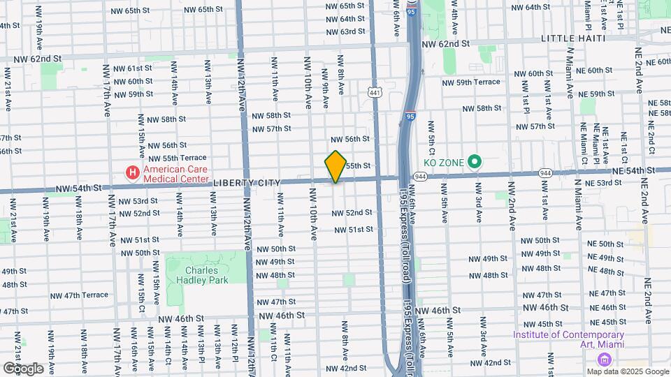 5331 NW 9th Ave Map and Location Details