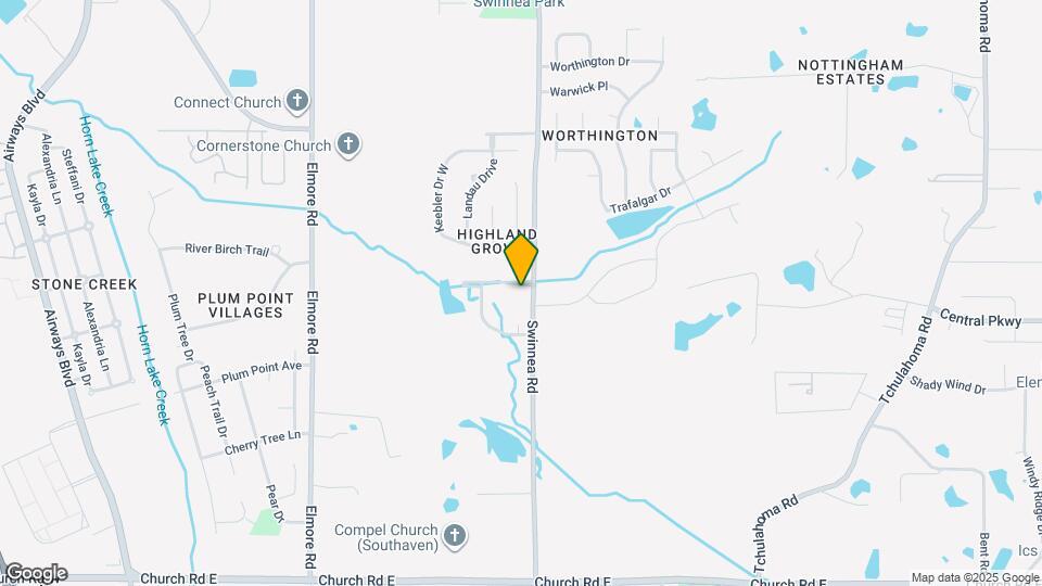 965 Parham Drive Mapa y Detalles de la Ubicación