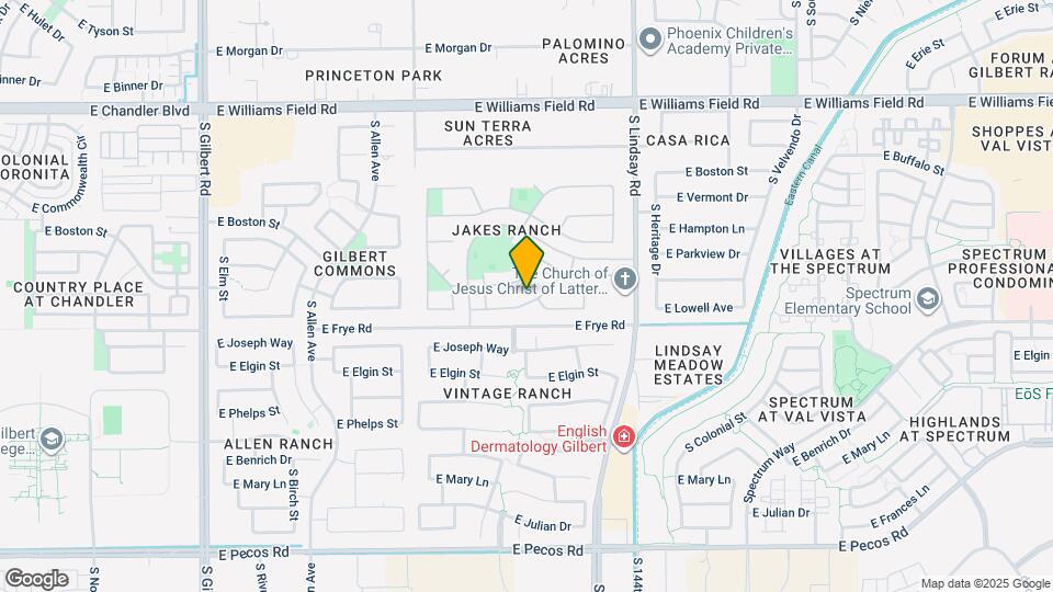 592 E Bridgeport Pkwy Map and Location Details