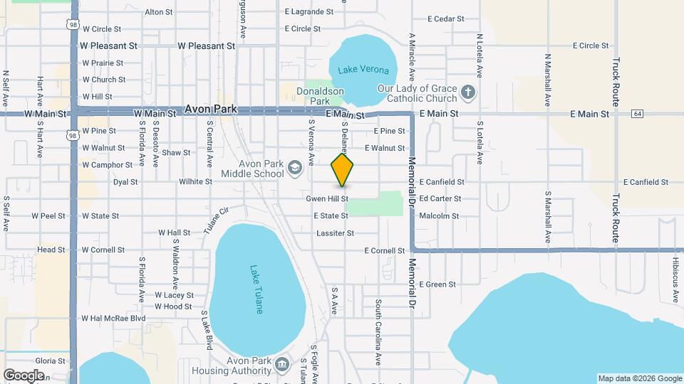 414 S Delaney Ave Map and Location Details