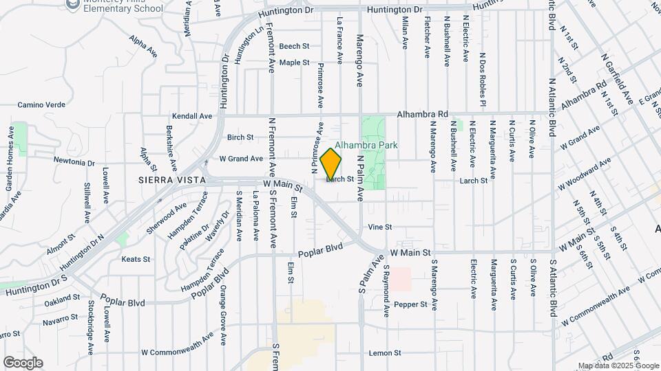 2302 Larch St Mapa y Detalles de la Ubicación