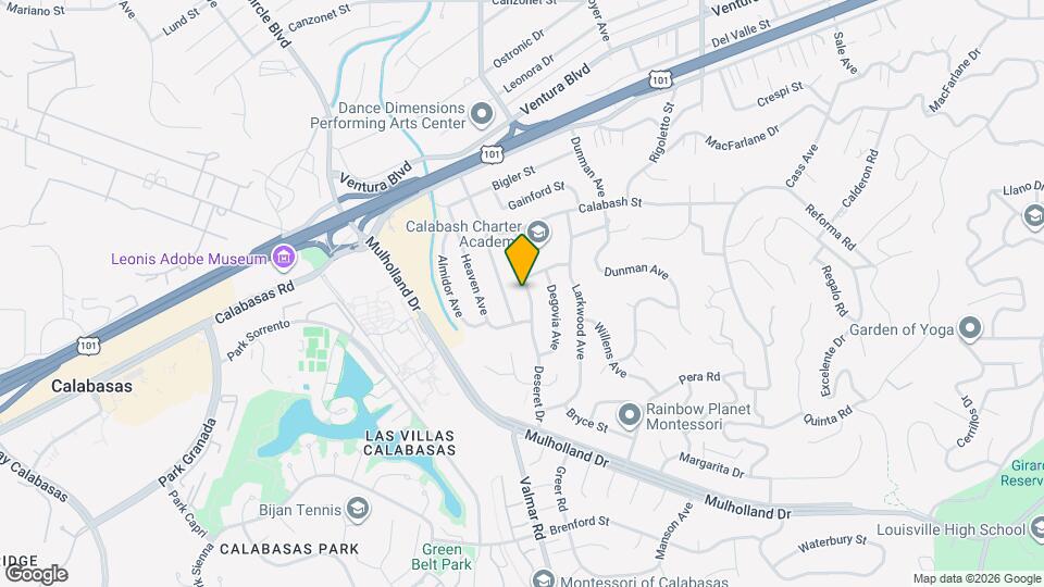 4731 Deseret Dr Map and Location Details