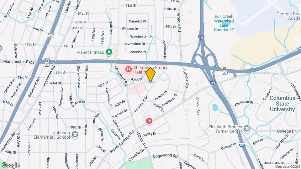 4201 Rosemont Dr #3 Map and Location Details