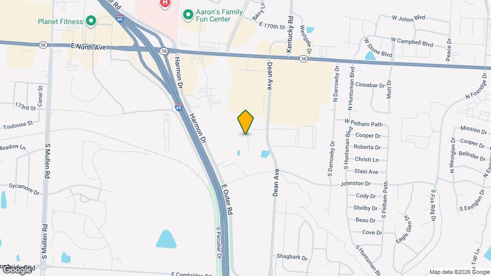 134 Barberry Ln Mapa y Detalles de la Ubicación