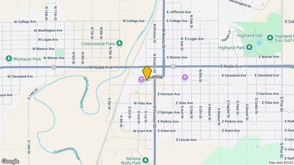 124 W Oklahoma Ave Map and Location Details