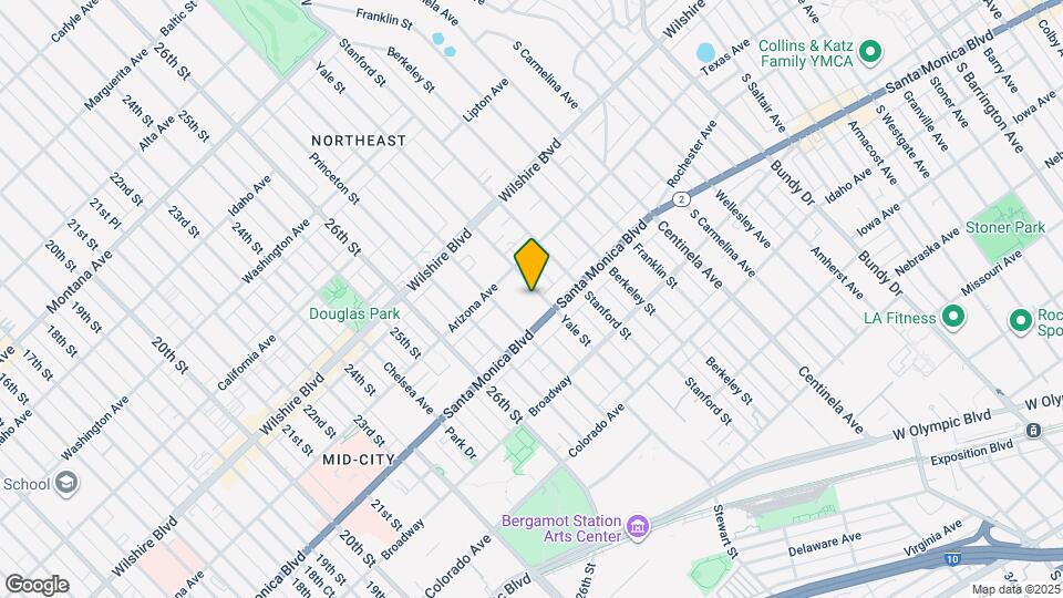 1338 Yale St Mapa y Detalles de la Ubicación