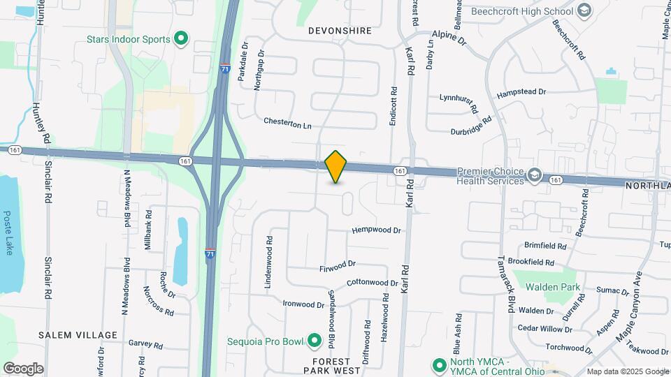 1382 Pegwood Dr, Unit 1382 Map and Location Details