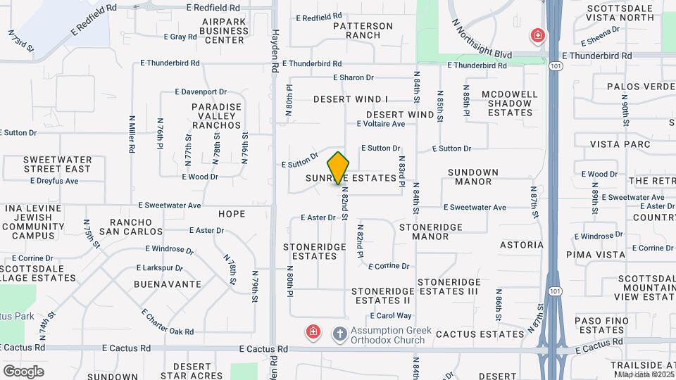 13034 N 82nd St Map and Location Details