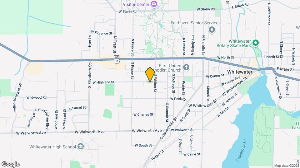 915 W Highland St, Unit Lower Map and Location Details